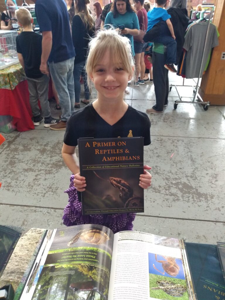 One of our young textbook readers