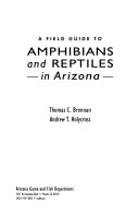 Cover of A Field Guide to Amphibians and Reptiles in Arizona