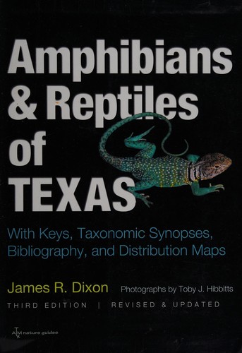 Cover of Amphibians and Reptiles of Texas