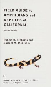 Cover of Field Guide to Amphibians and Reptiles of California